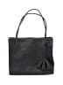 Zara 100% Polyurethane Black Tote One size - photo 1