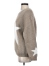 Bluivy Stars Tan Pullover Sweater Size S - photo 5