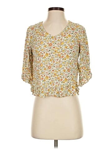 Cynthia Rowley TJX 3/4 Sleeve Blouse (view 1)