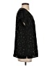 Eileen Fisher 100% Silk Black Short Sleeve Top Size XS - photo 4