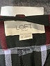 Ann Taylor LOFT Outlet Plaid Black Dress Pants Size 10 - photo 7