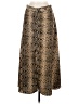 Zara Animal Print Gold Formal Skirt Size M - photo 1
