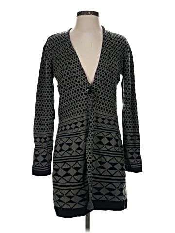 Black Rivet Cardigan (view 1)