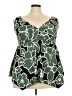 Evri Green Sleeveless Blouse Size 4X - photo 1