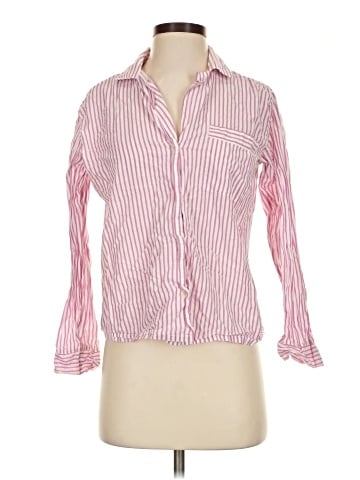 Eberjey 3/4 Sleeve Button-Down Shirt (view 1)