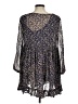 Papillon 100% Rayon Paisley Blue Casual Dress Size M - photo 2