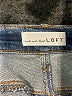 Ann Taylor LOFT Color Block Blue Jeans Size 31 waist - photo 7