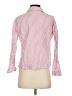 Eberjey 100% Cotton Stripes Pink 3/4 Sleeve Button-Down Shirt Size XS - photo 2