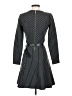MICHAEL Michael Kors Chevron-herringbone Gray Casual Dress Size 2 - photo 2