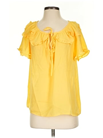 Max Studio Short Sleeve Blouse (view 1)