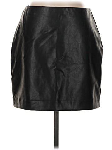 Express Faux Leather Skirt (view 1)