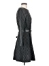 MICHAEL Michael Kors Chevron-herringbone Gray Casual Dress Size 2 - photo 4