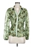 Venus Green Long Sleeve Blouse Size S - photo 1