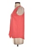 Cooper & Ella 100% Polyester Orange Sleeveless Blouse Size XS (0) - photo 5
