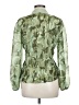 Venus Green Long Sleeve Blouse Size S - photo 2