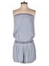 Talula 100% Rayon Solid Blue Romper Size M - photo 1