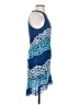 Sugar Lips Graphic Blue Cocktail Dress Size S (estimated) - photo 4