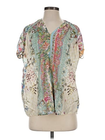 Johnny Was Short Sleeve Blouse (view 1)