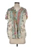 Johnny Was Ivory Short Sleeve Blouse Size XS - photo 1