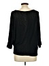 Korye Black 3/4 Sleeve Top Size L - photo 2