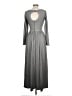Assorted Brands Gray Casual Dress Size L - photo 2