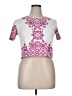 Choles 100% Polyester Pink Short Sleeve Top Size XL - photo 1