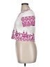 Choles 100% Polyester Pink Short Sleeve Top Size XL - photo 5