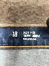 a.n.a. A New Approach Solid Blue Jeans Size 18 - photo 4