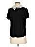 Monteau Tweed Black Short Sleeve Turtleneck Size S - photo 1