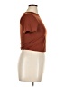 Calia Brown Short Sleeve Turtleneck Size XL - photo 4
