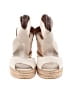 Tory Burch Ivory Wedges Size 7 1/2 - photo 2