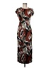 Zara Print Brown Casual Dress Size M - photo 1