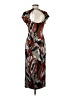 Zara Print Brown Casual Dress Size M - photo 2