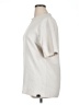 Zara Solid Ivory Short Sleeve Turtleneck Size L - photo 5