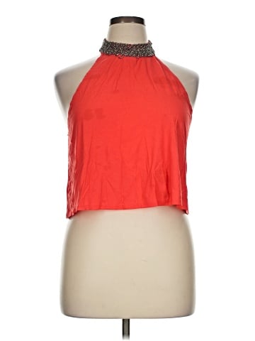 Charlotte Russe Sleeveless Blouse (view 1)