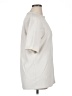 Zara Solid Ivory Short Sleeve Turtleneck Size L - photo 4