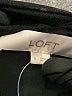 Ann Taylor LOFT Black 3/4 Sleeve Top Size S - photo 7
