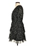 ALLSAINTS Polka Dots Black Cocktail Dress Size 4 - photo 5