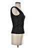 Topshop Silver Tank Top Size 4 - photo 4