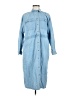 Norm Thompson Blue Casual Dress Size 6 - photo 1