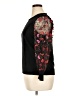 CeCe 100% Cotton Floral Black Pullover Sweater Size XL - photo 5