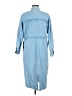 Norm Thompson Blue Casual Dress Size 6 - photo 2