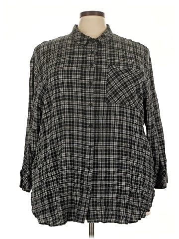 Torrid Long Sleeve Button-Down Shirt (view 1)
