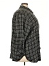 Torrid Plaid Gray Long Sleeve Button-Down Shirt Size 4X Plus (4) - photo 4