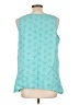 J.Jill Teal Sleeveless Blouse Size Lg Petite - photo 2