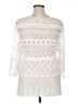 Chico's 100% Cotton Ivory 3/4 Sleeve Blouse Size XL (3) - photo 2
