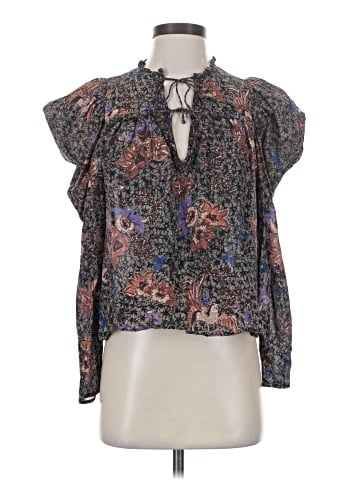 Ulla Johnson Short Sleeve Blouse (view 1)