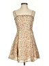 Lulus 100% Polyester Floral Yellow Cocktail Dress Size XS - photo 1