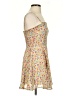 Lulus 100% Polyester Floral Yellow Cocktail Dress Size XS - photo 4