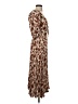 Nicholas Paisley Brown Casual Dress Size 4 - photo 4